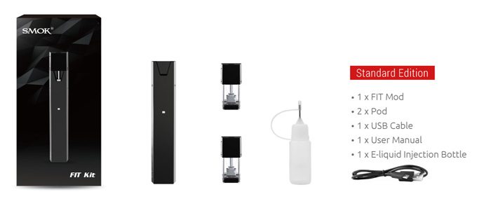 smok fit kit contents