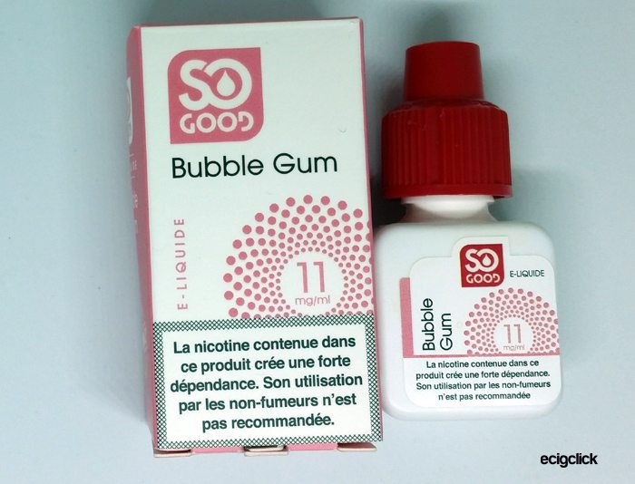 so good eliquid bubble gum