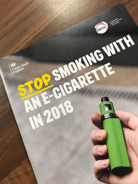 stop-smoking with an e-cigarette 2018