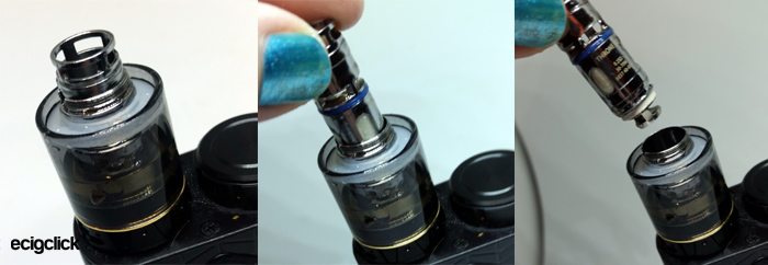 vaptio throne tank coil change