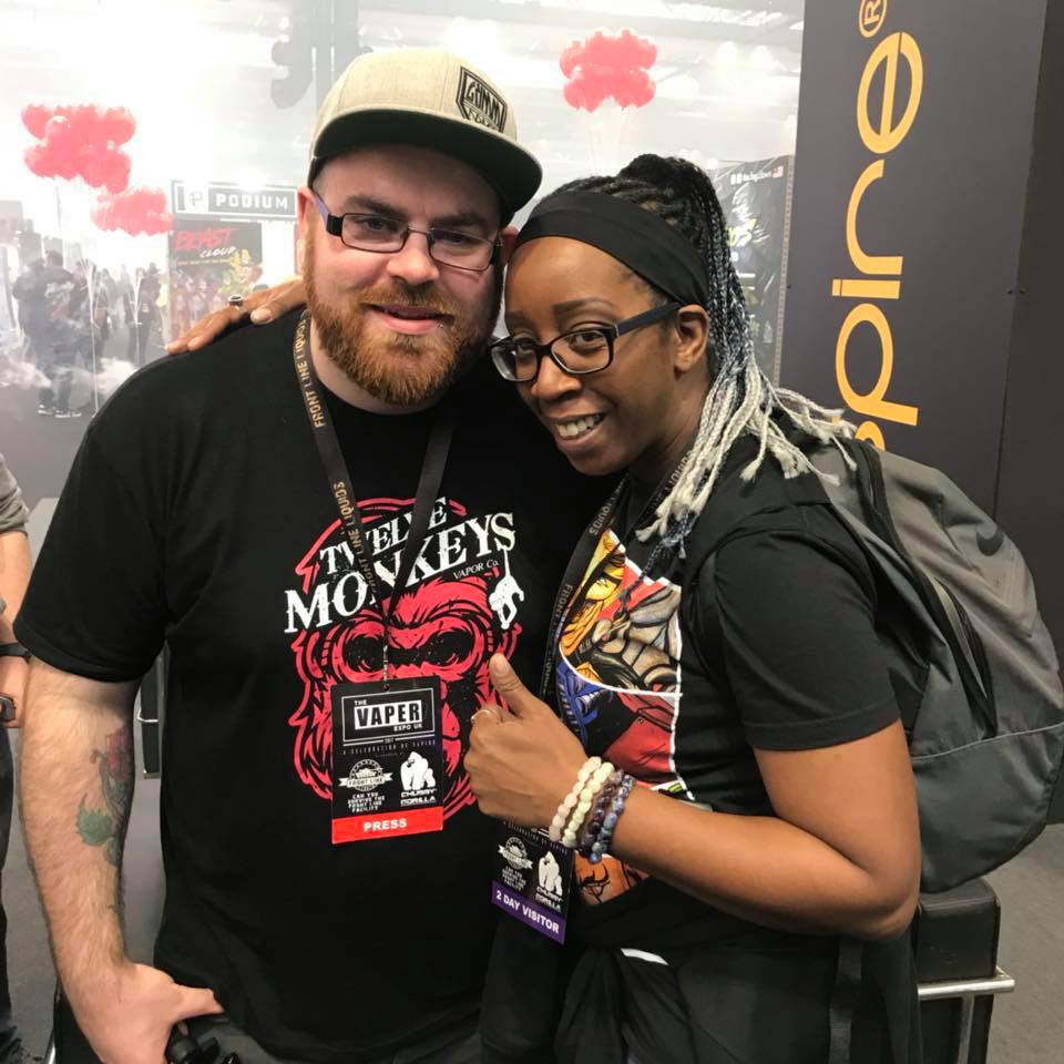 Subscriber Amma meets Chris at Expo