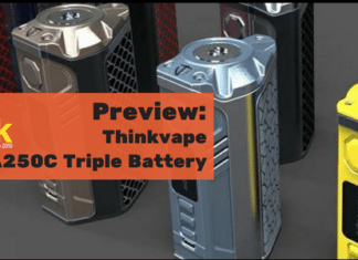 Thinkvape DNA250C Triple Battery Mod preview