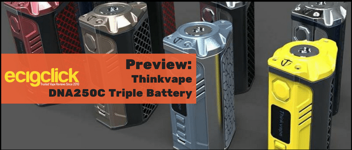Thinkvape DNA250C Triple Battery Mod preview