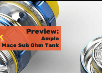 ample mace sub ohm tank preview
