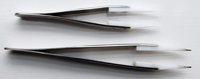 Coil Master Ceramic Tweezers - Silver - Coil Master