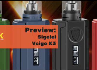 sigelei vcigo k3 preview