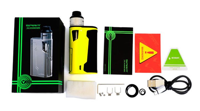 vzone spirit kit contents