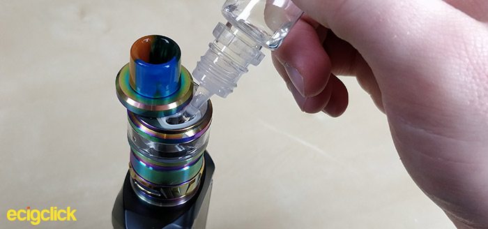 How to fill the Vaporesso Cascade Sub Ohm tank