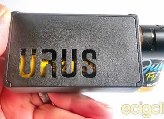 hugo vapor urus in hand