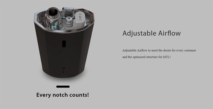 nexus adjustable airflow