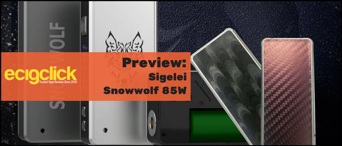 sigelei snowwolf 85W preview