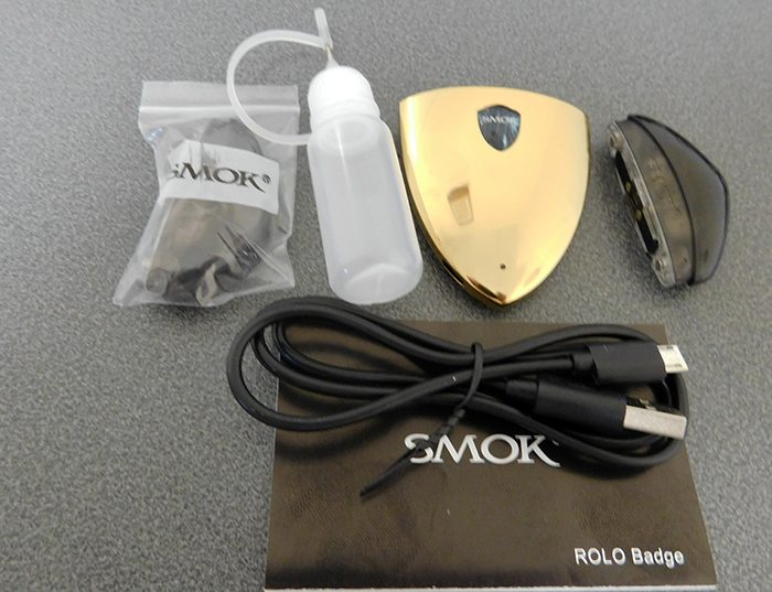 smok rolo badge kit contents