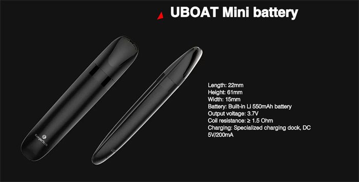 uboat battery specs