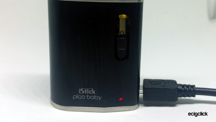 eleaf istick pico baby charging