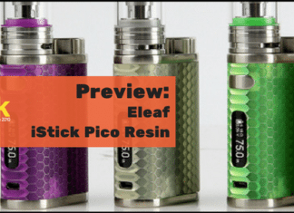 eleaf istick pico resin preview