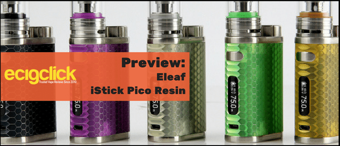 eleaf istick pico resin preview