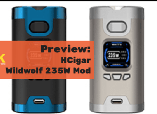 hcigar wildwolf 235w mod preview