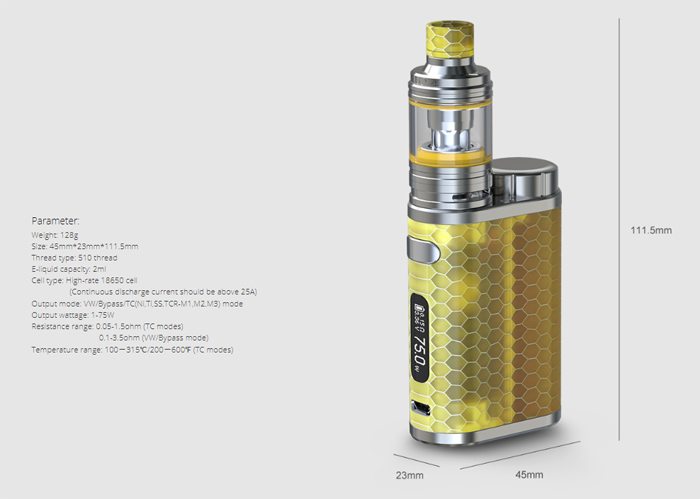 istick pico resin specs