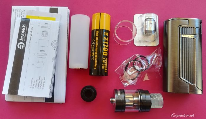 Joyetech espion solo contents