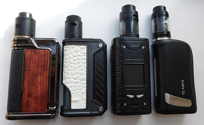 Lost Vape Paranormal DNA250c size comparison