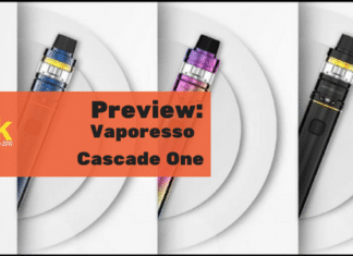 vaporesso cascade one preview