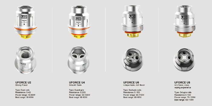 voopoo u series coils