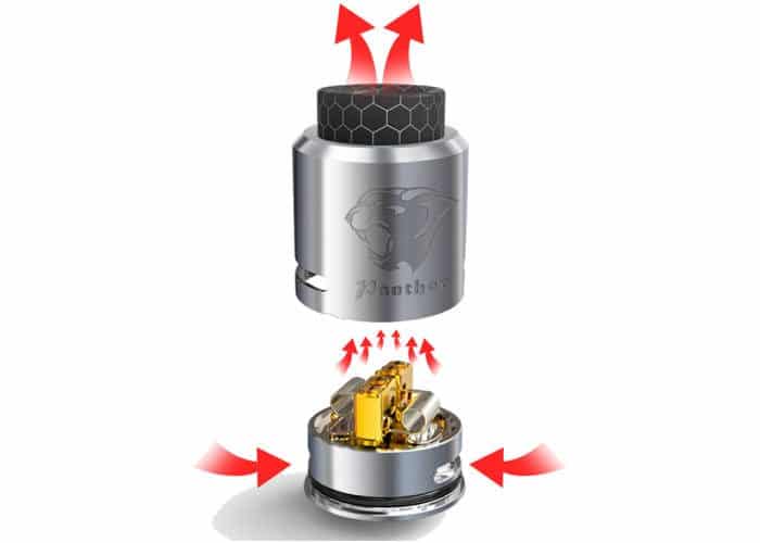 Ehpro Panther RDA airflow guide