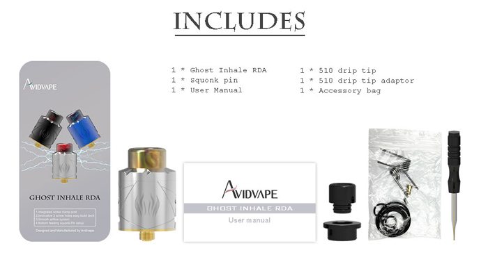 ghost inhale rda kit contents