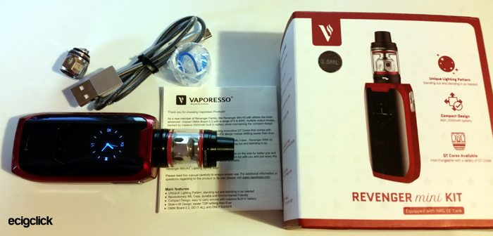 revenger mini kit contents