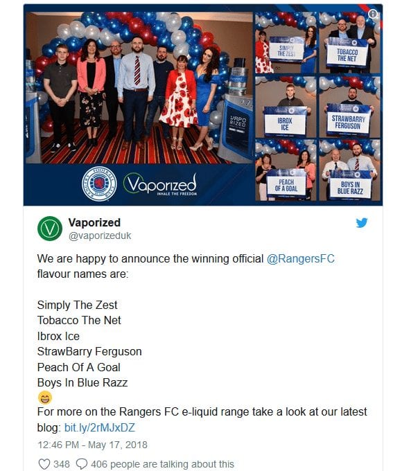 vaporized rangers e-liquids