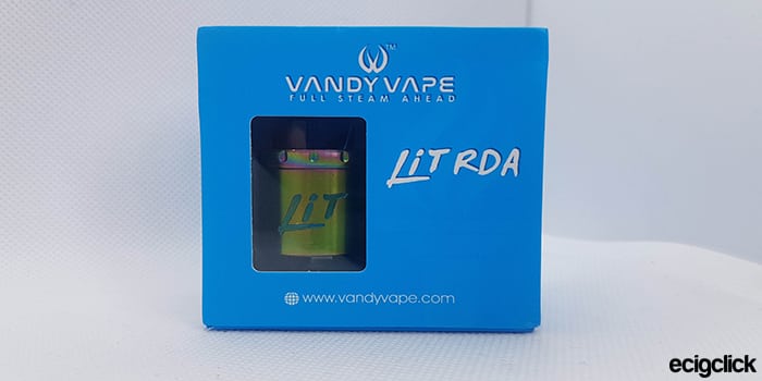 Vandy Vape LIT RDA Boxed