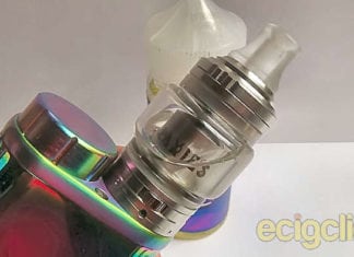 VapeFly Galaxies MTL RTA filled