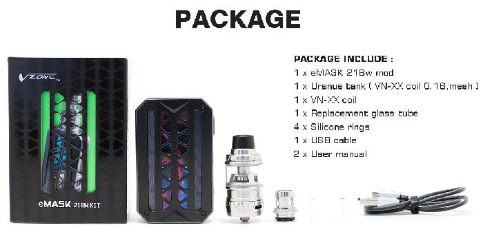 emask kit contents