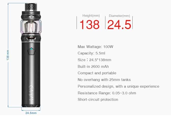 ijoy wand specs