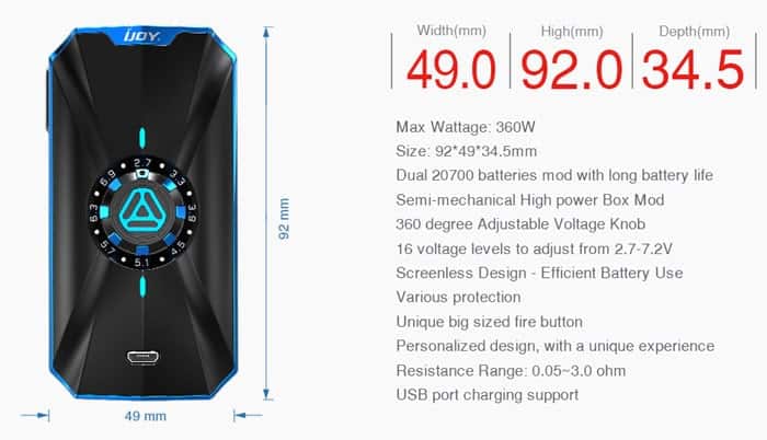 ijoy zenith 3 mod specs