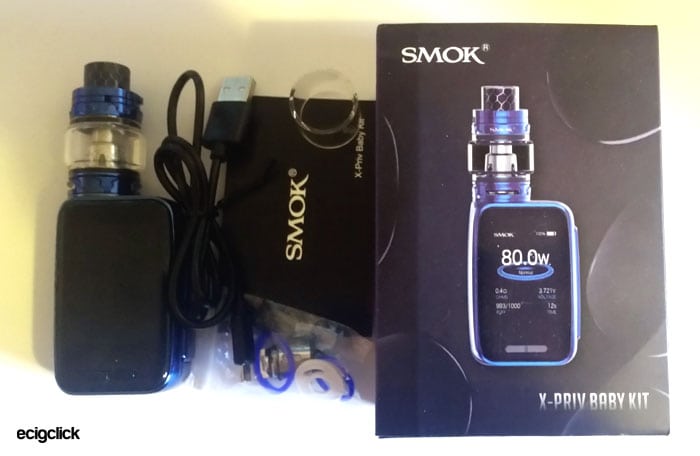 smok xpriv baby kit contents