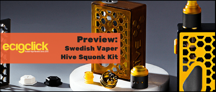 swedish vaper hive squonk kit preview