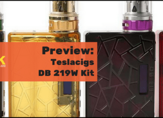 teslacigs db 219w kit preview