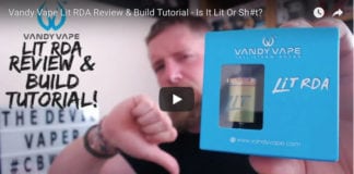 vandy vape lit rda review devil vaper