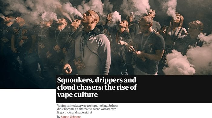 vaping culture the guardian