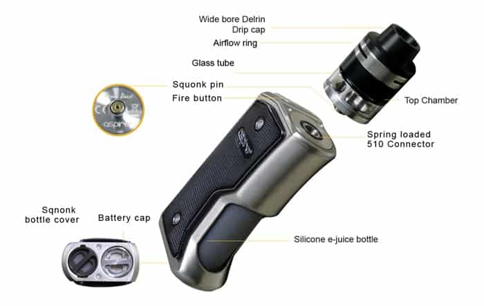 aspire feedlink revvo components