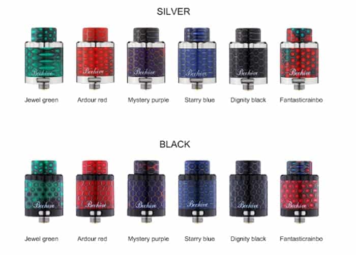 bhive rda colours