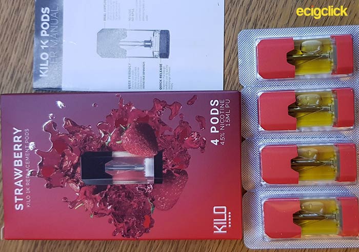 kilo 1k replacement pods