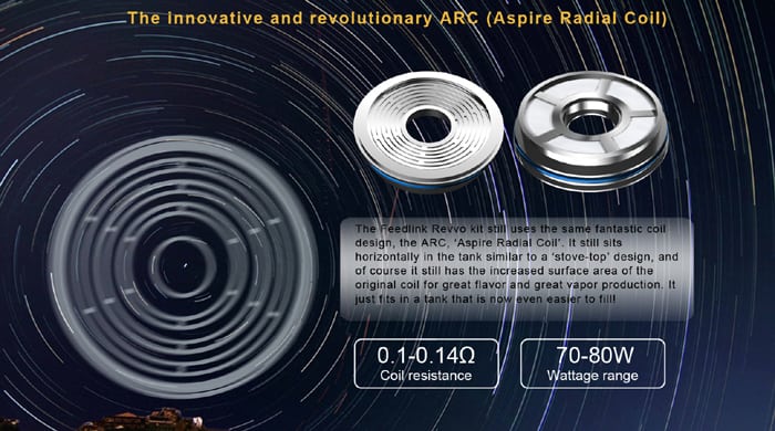 revvo boost arc coil