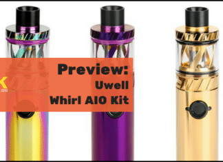 uwell whirl AIO kit preview