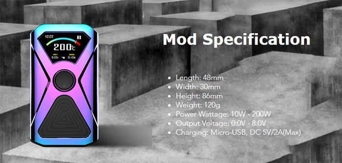 xlum mod specs