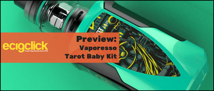 Vaporesso Tarot Baby Kit Preview - Funky And Functional!
