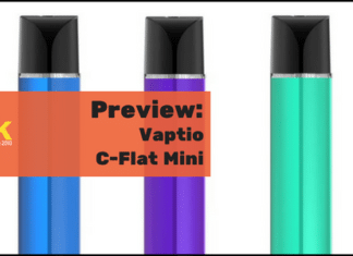 vaptio c-flat mini kit preview