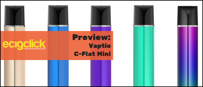 vaptio c-flat mini kit preview