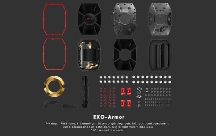 exo-armor parts